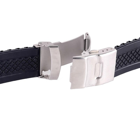 Luxury-Looking Silicone & Rubber Watch Strap