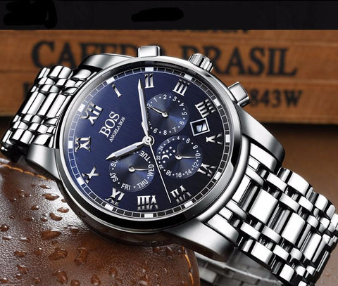 Luminous Waterproof Men's Quartz Wrist Watch