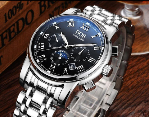 Luminous Waterproof Men's Quartz Wrist Watch