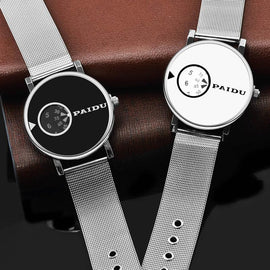 Unisex Full Steel Quartz Wrist Watch