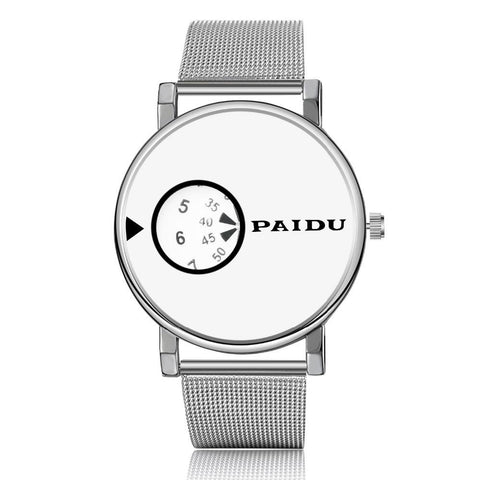Unisex Full Steel Quartz Wrist Watch