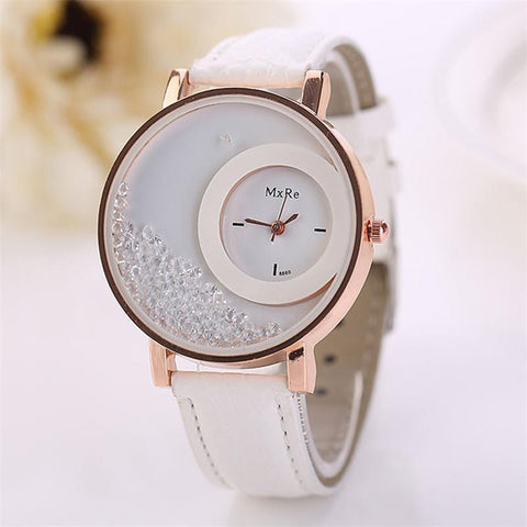 Women's Fashion Quicksand Wrist Watch