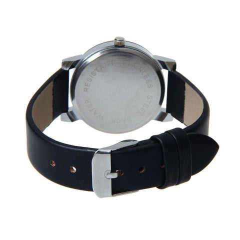Minimalistic Women's Sleek Black Wrist Watch