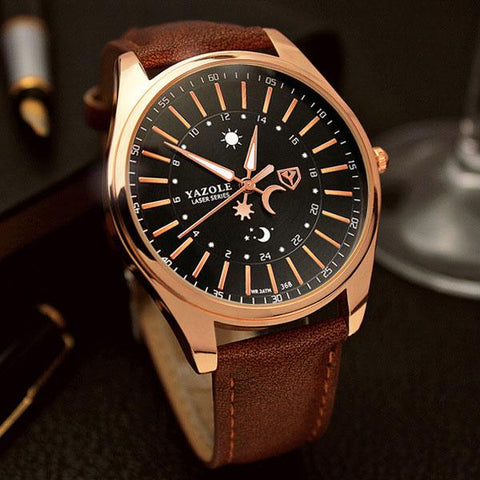 Men's Exquisite Quartz Wrist Watch