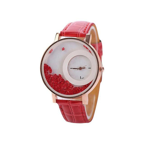 Women's Fashion Quicksand Wrist Watch