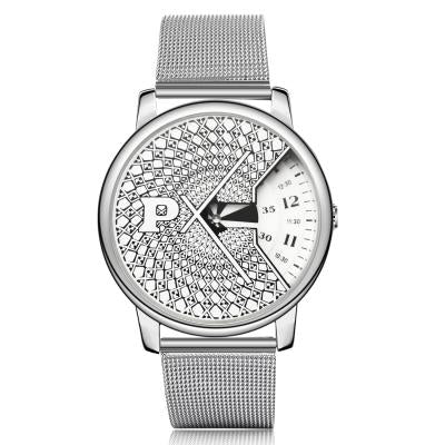 Unisex Full Steel Quartz Wrist Watch